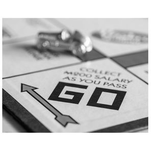 Game Room Wall Art, Classic Board Game Art Print